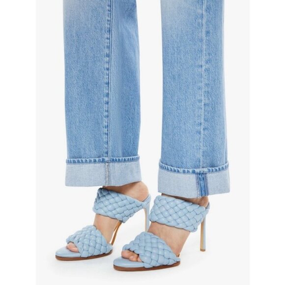 💕MOTHER SUPERIOR💕 The Dodger Button Hover Cuff Jeans ~ Funk N' Flair 29 NWOT - Picture 4 of 16